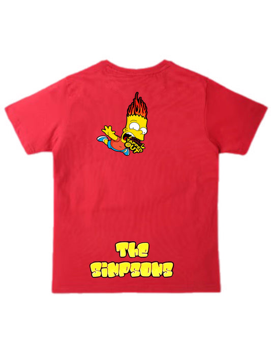 Bart Simpson Tee  (Fire) ($25) Retail